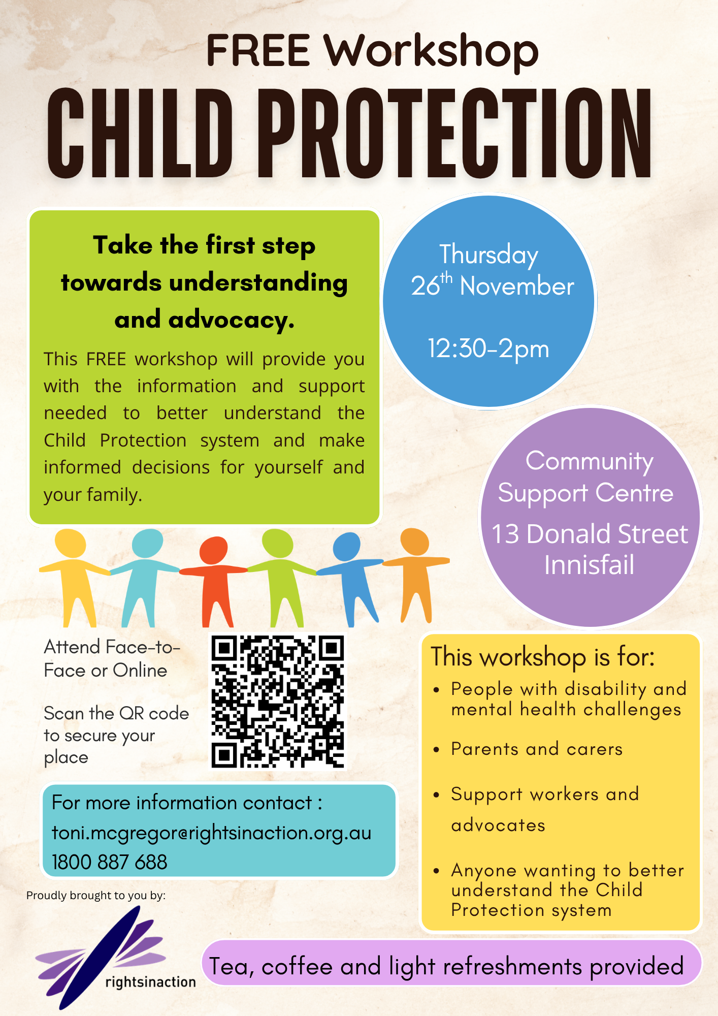 Free Child Protection Workshop